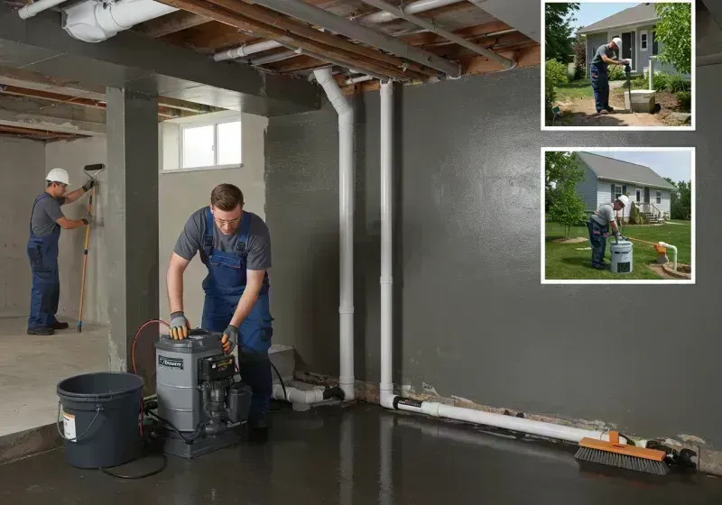 Basement Waterproofing and Flood Prevention process in Russell Springs, KY